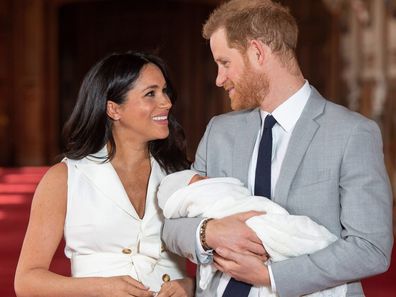 Prince Harry Meghan Markle Archie Harrison Mountbatten-Windsor Victoria Arbiter