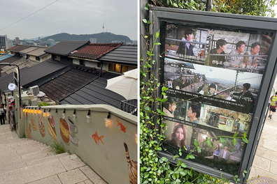 Ikseon Village in Seoul, South Korea