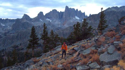Searchers scoured the Sierra Nevada mountain range in the hopes of finding Steve Fossett.