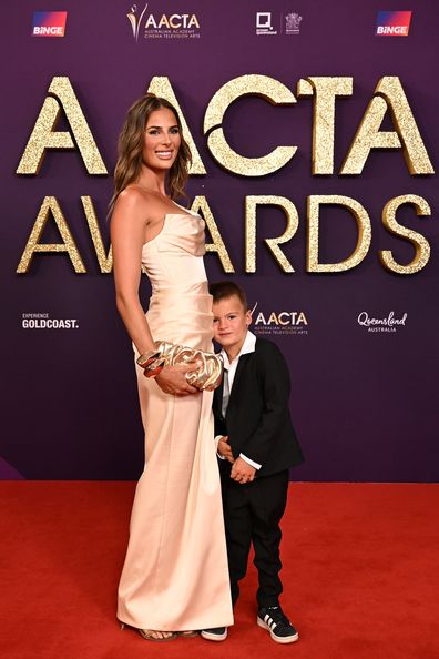 Indy Clinton attends the 2025 AACTA Awards on February 7, 2025 in Gold Coast, Australia. 