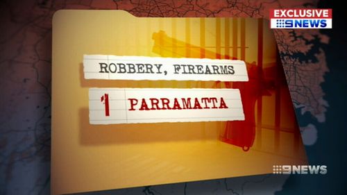 Parramatta topped the list for robbery and firearms offences. (9NEWS)