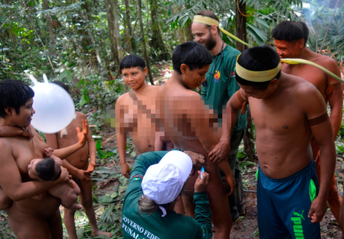 The 32-day expedition was a last resort to preserve the lives of the remote tribes people.