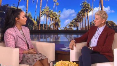 Demi thanked Ellen for giving her the platform to share her story.