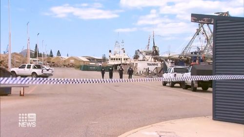 Police are hunting for a killer after the discovery of a woman's body in Perth's Fremantle Harbour.