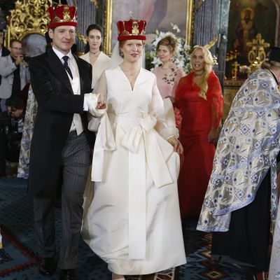 Prince Philip of Serbia and Danica Marinkovic wedding, October 2017