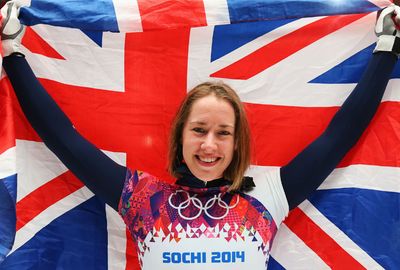 Britain's Lizzy Yarnold won her country's first gold in the event.