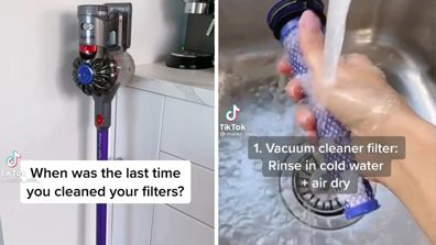 How to clean filters at home