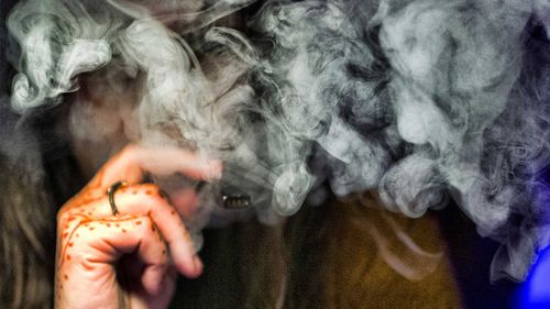 Vaping is on the rise, particularly among young women.