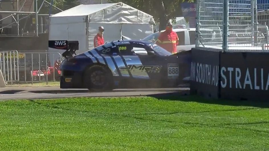 Triple Eight in race against time after two massive GT qualifying crashes at Adelaide 500