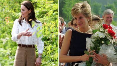 Kate Middleton Princess Diana tribute