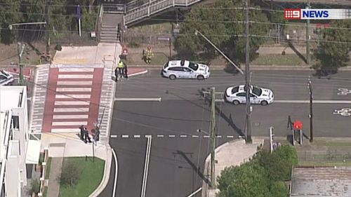 Parcel from Victorian police sparks lockdown around Wentworthville police station