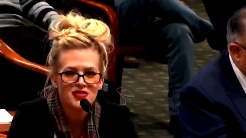 Trump campaign witness slurs words, hits out at legislators during testimony | Nine.com.au