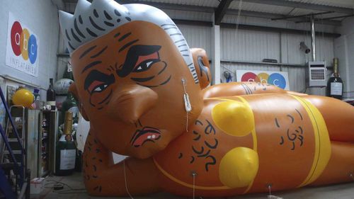 The soon-to-be-launched blimp of Sadiq Khan.