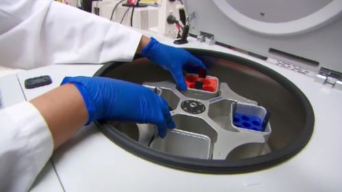 Microbubbles will make a clot immediately visible with an ultrasound. (9NEWS)