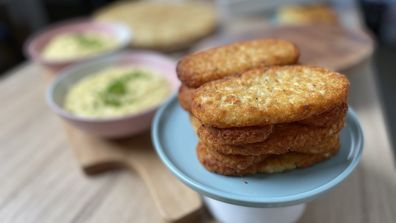 Crispy hash browns need space in the oven