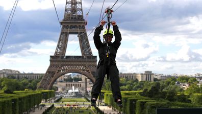 Eiffel Tower Zipline
