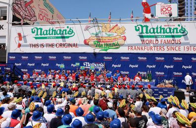 Nathan's hot dog eating contest 2023