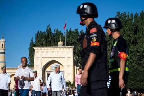 China has been accused of arbitrarily detaining hundreds of thousands of members of the primarily Muslim Uyghur ethnic minority in Xinjiang province.