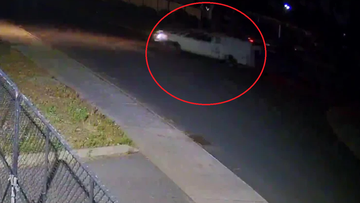 Police want to speak to the driver of a white ute captured in the area around the time of the incident. 
