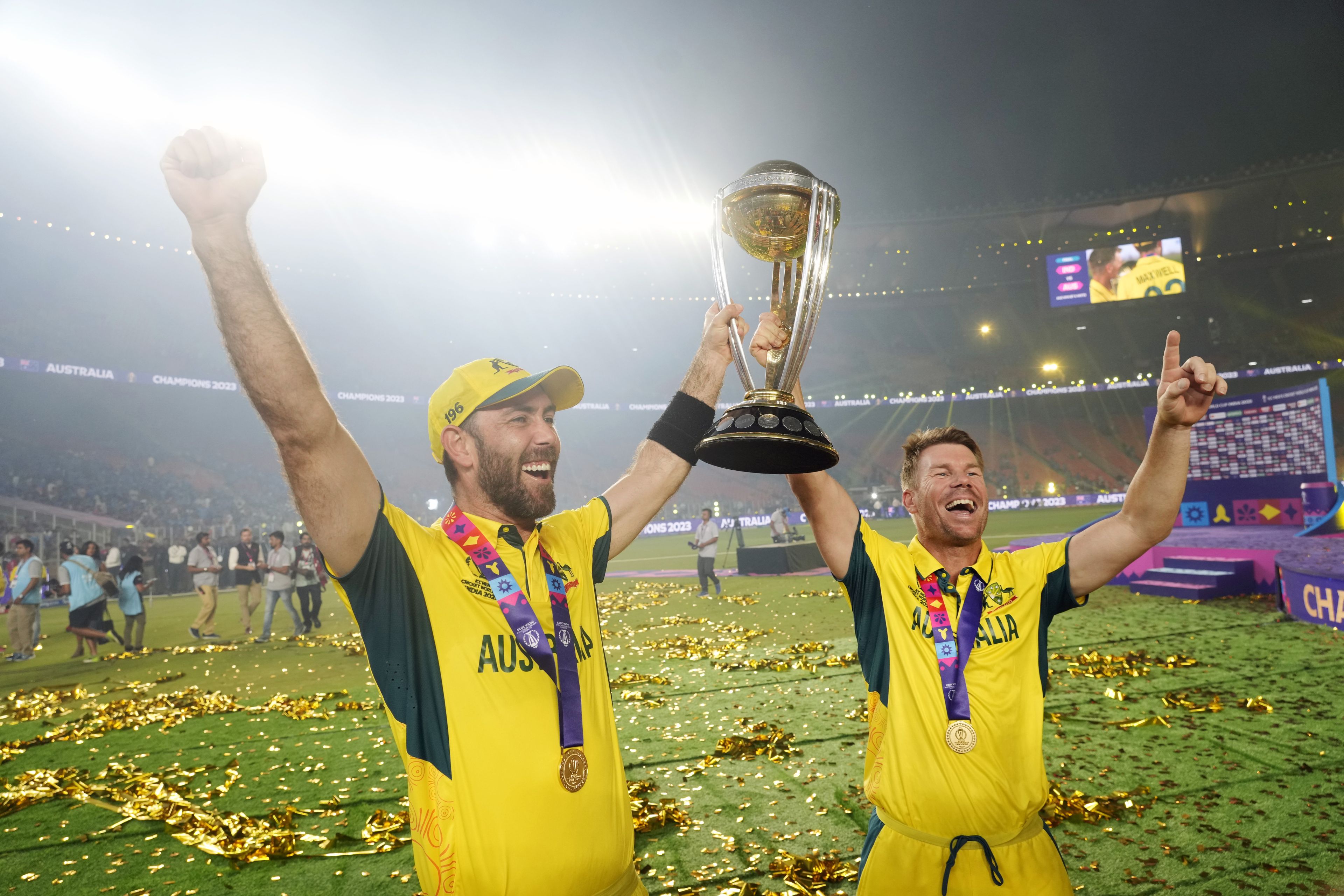 Glenn Maxwell, David Warner named in Australia's T20 squad as Test superstars rested