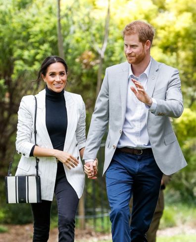 Prince Harry, Duke of Sussex and Meghan, Duchess of Sussex attend a reception hosted by the Prime Minister of Australia at The Pavilion Restaurant on October 21, 2018 in Sydney, Australia. 