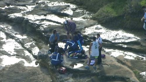 Woman injured after falling onto rocks near beach in Sydney’s east