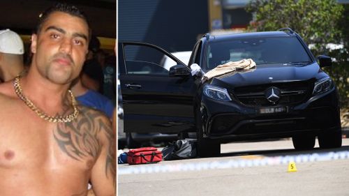 Mick Hawi was shot dead as he sat in his Mercedes. (AAP)