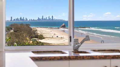 Gold Coast property auction sold Domain views water 