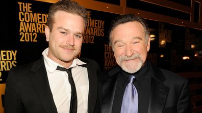 Robin Williams and Zak Williams 