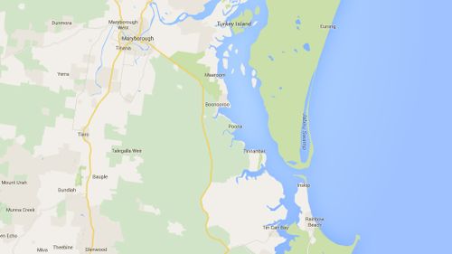 Poona is located near Maryborough on the Fraser Coast. (Google)