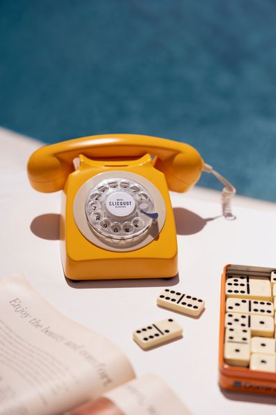 Hotel Clicquot - telephone by the pool