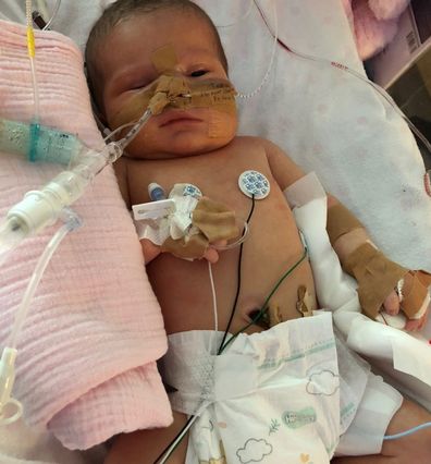  Little Molly Cranstone’s family face an agonising few months as they wait to find out if their baby will be able to eat normally.