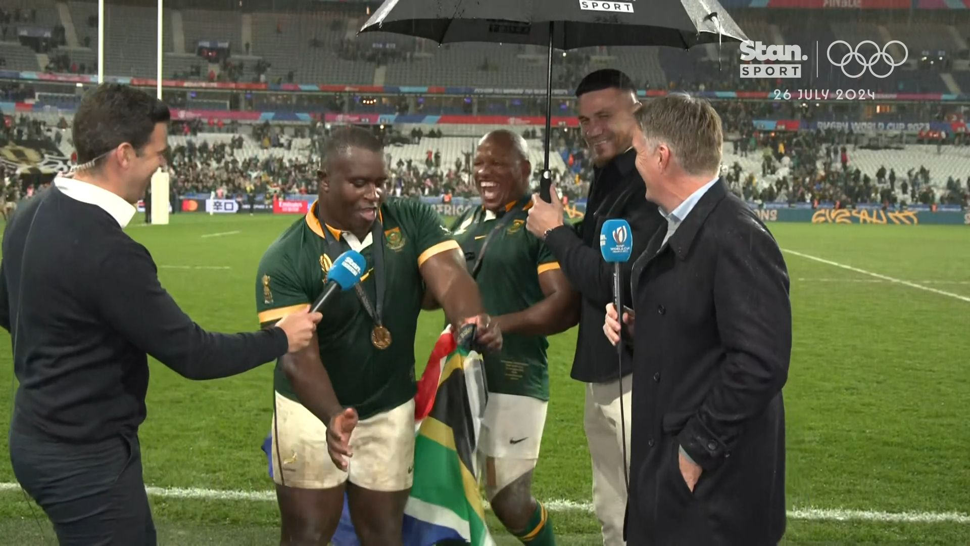 'A joke': Springboks snubbed at World Rugby Awards with only one player picked in 2023 'dream team'
