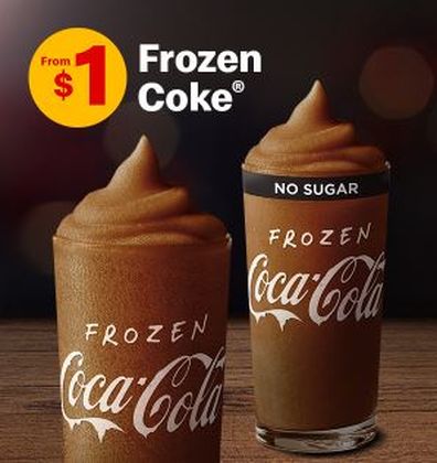 Macca's frozen coke