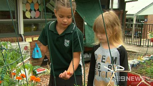 The little girl has inspired her school community. (9NEWS)