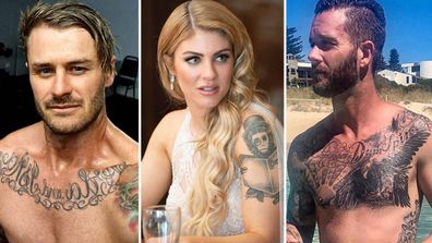 MAFS Chris Booka Jake Edwards Tattoos