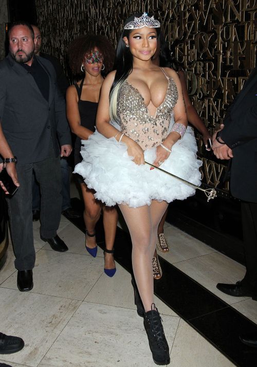 Minaj (pictured) paid for her brother's 2015 wedding (Image: AP)