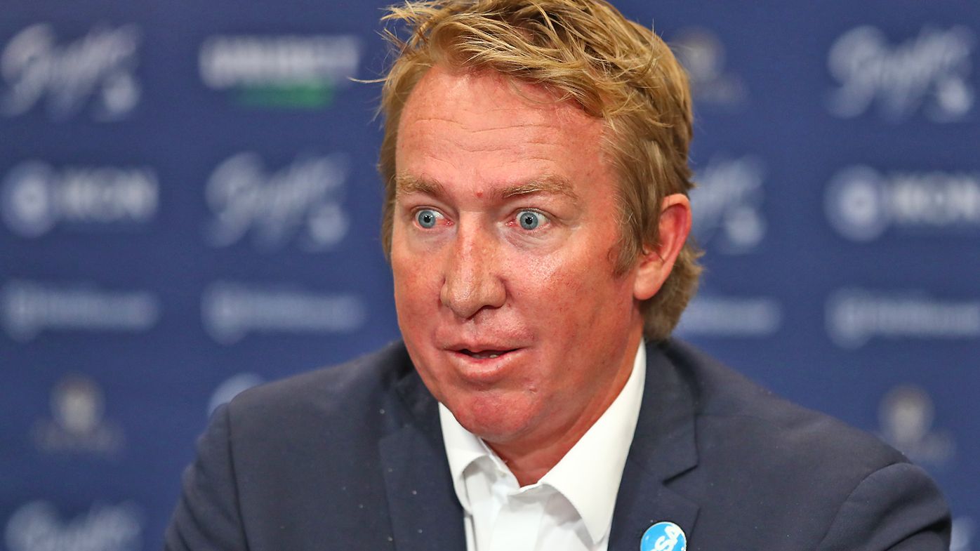 Roosters coach Trent Robinson