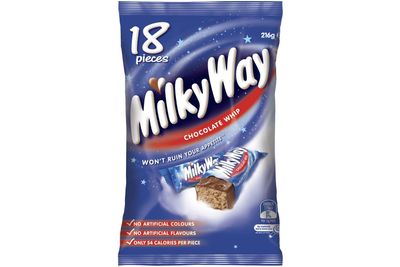 Milky Way: Close to 2
teaspoons of sugar