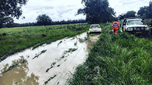 NSW SES urges residents in affected areas to avoid driving through floodwater, saying they have significant concerns about the wet weather system. 