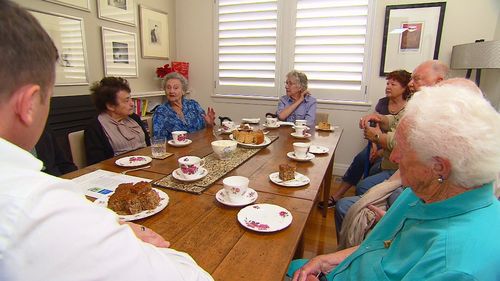 Local seniors are protesting the bus stop change.