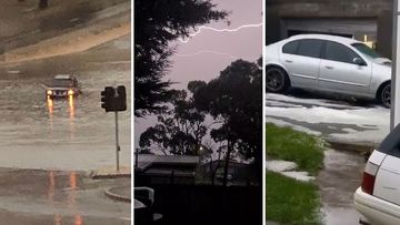 Record-breaking storm slams into Tasmania.