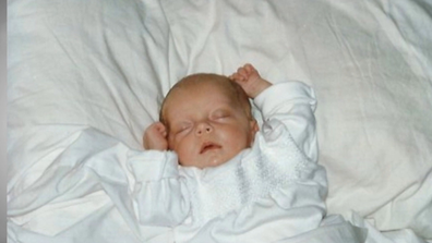 MAFS' Lyndall as a baby