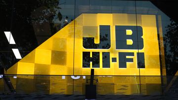 JB Hi-Fi logo.
