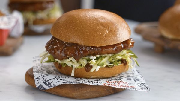 KFC has revealed their limited Peking cluk burger recipe