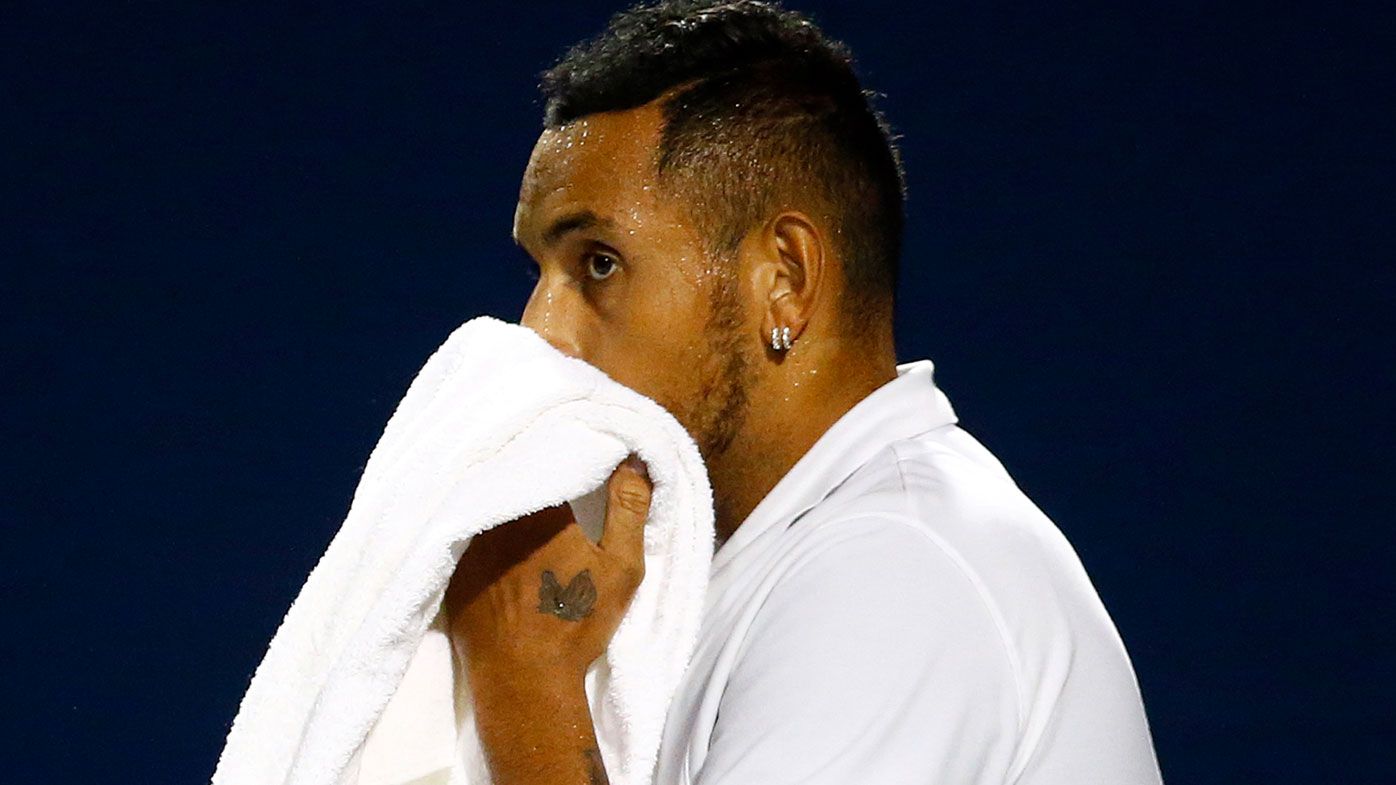 Kyrgios unloads on umpire after contentious tie-break call 