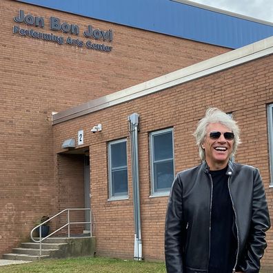 Bon Jovi returns to his high school as auditorium is named after him