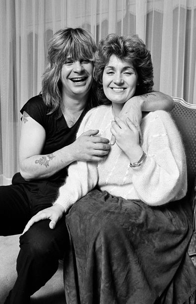 Ozzy Osbourne and Sharon Osbourne