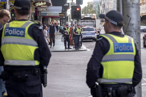 $41 million will also be spent on securing Melbourne's CBD. (AAP)