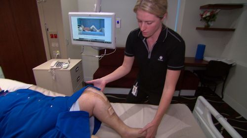 A new app is helping knee reconstruction patients get moving faster.